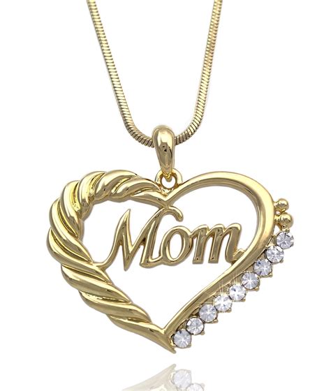 mother's day gift engraved necklace